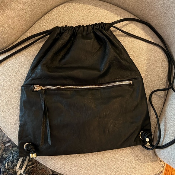 Vince Camuto Leather Backpack - Picture 4 of 4